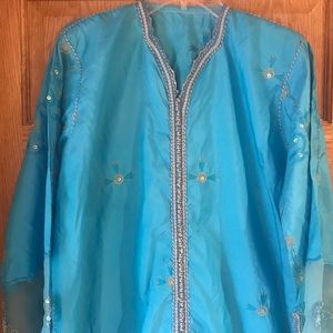 moroccan beaded kaftan